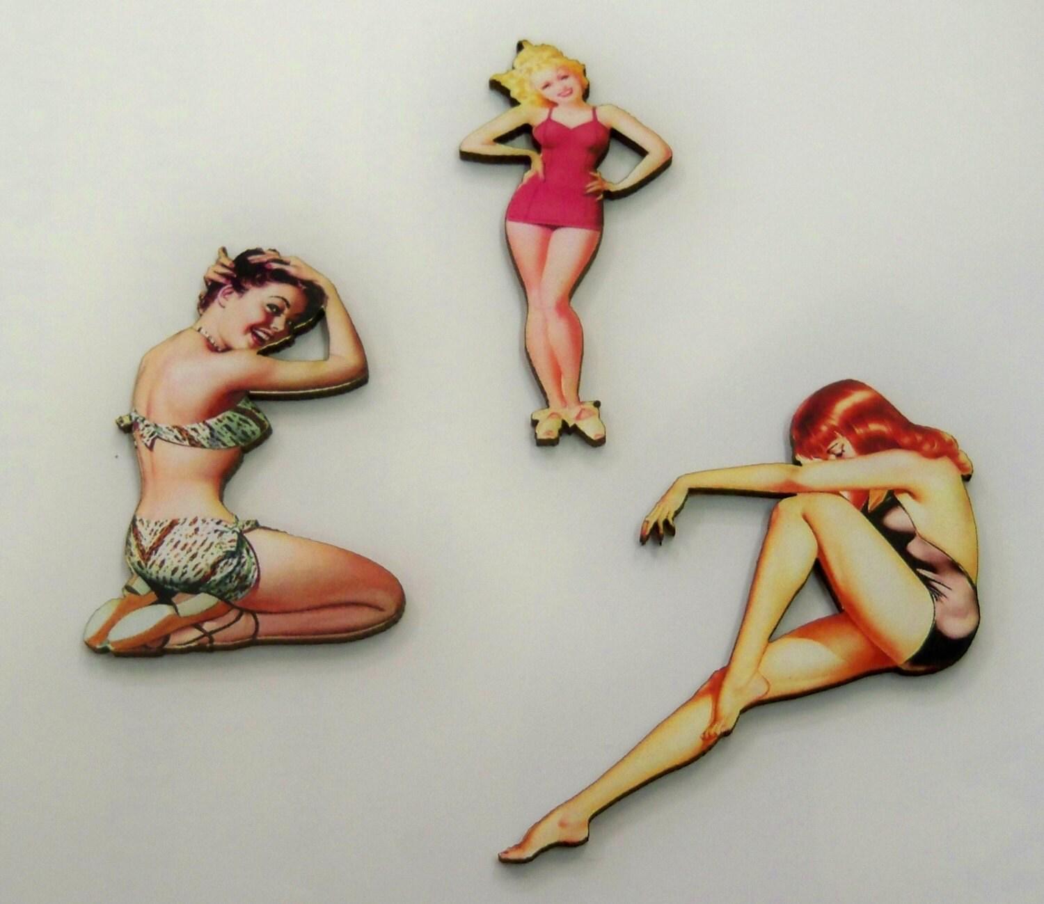 Classic Bathing Pinups 9 X Bathing Suit Pinups set 1 American Pin classic-bathing-pinups-9-x-bathing-suit-pinups-set-1-american-pin