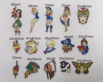 Tattoo designs.  15 x package of vintage tattoo graphics