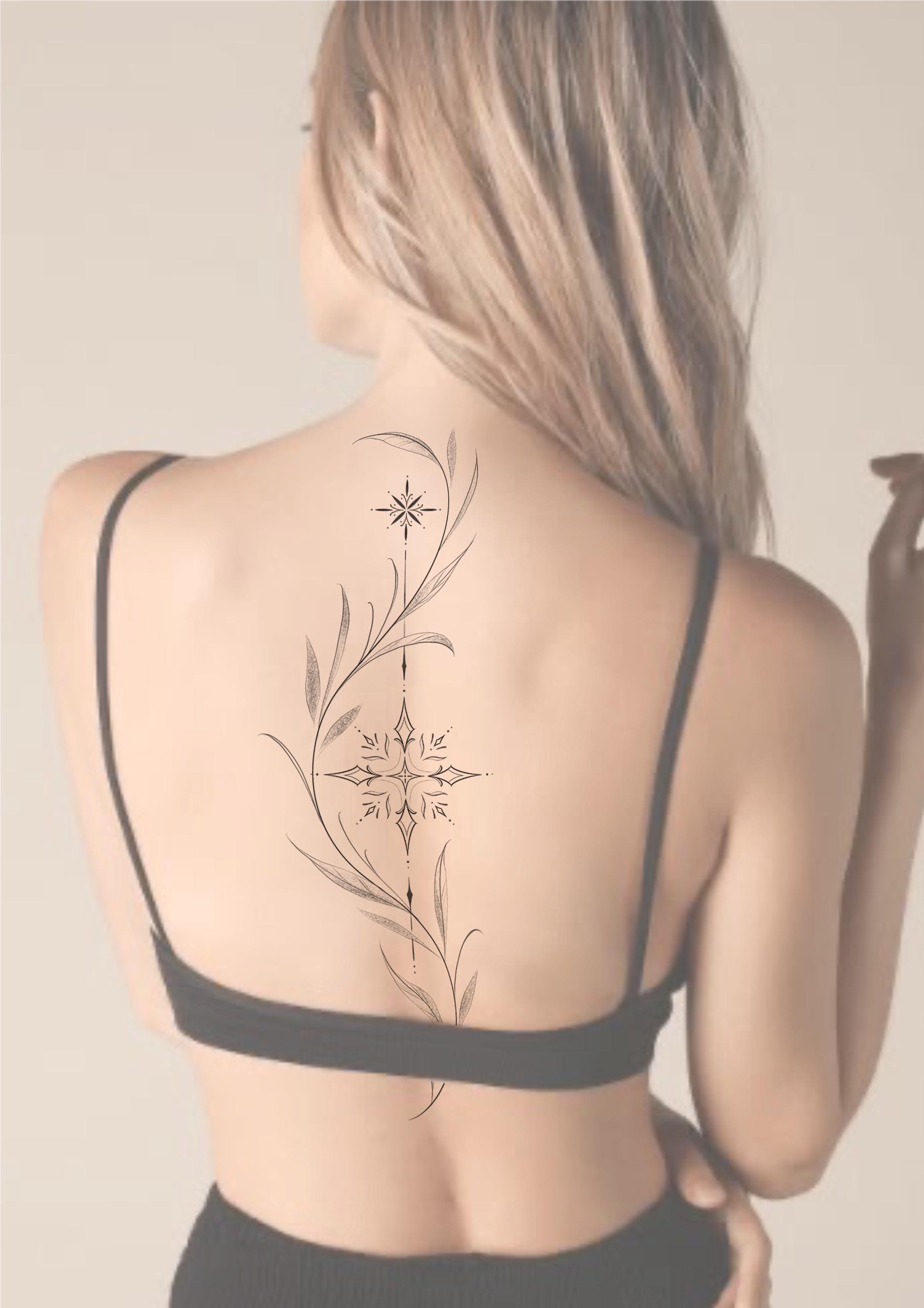Ethereal Fine Line Tattoos - Etsy