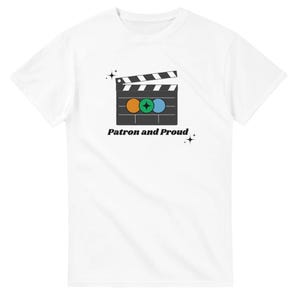 Patron et fier - T-shirt inspiré Letterboxd