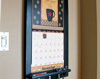 LANG Calendar Frame Family Organizer Storage Shelf • Home Decor • Furniture Front Loading Slide Calendar Holder Command Center