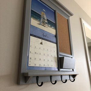 LANG Calendar Holder and Frame Home Decor Mail Organizer Pocket With