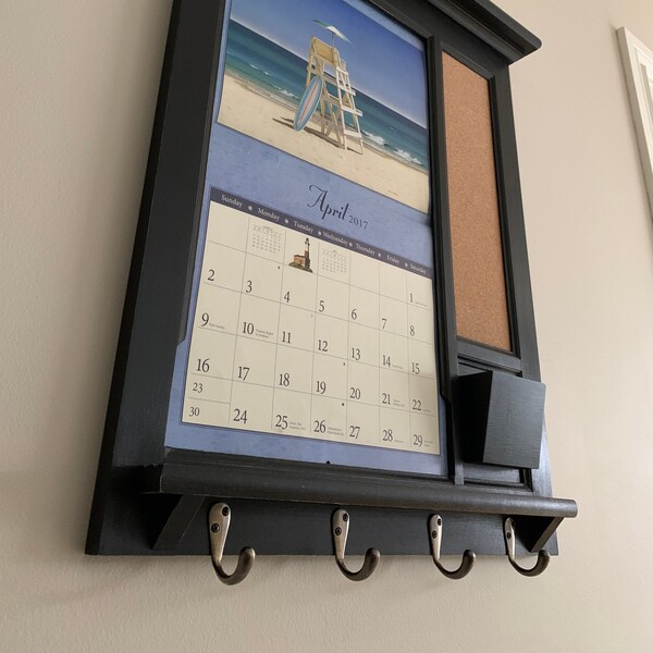 Wall Calendar Holder Etsy