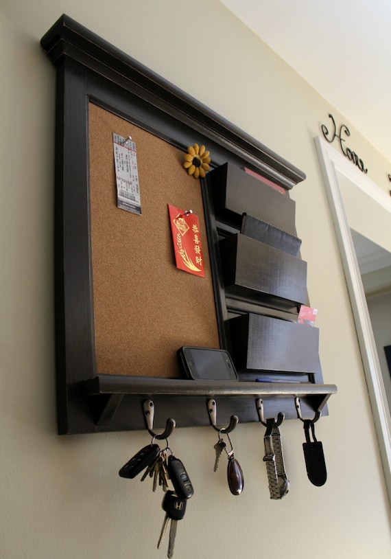 Office wall organizer with hooks hot sale