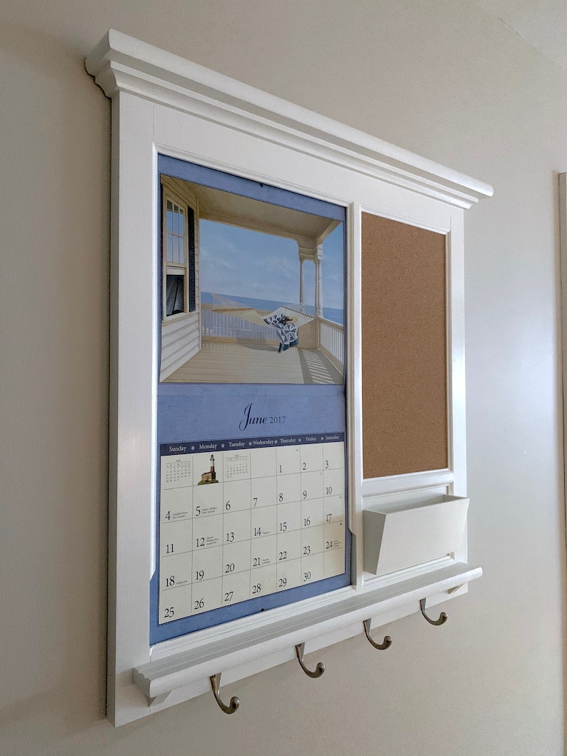 Wall Mounted LANG Calendar Frame. Home Office Decor Mail Etsy