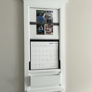 Shutterfly Calendar Frame Family Organizer Storage Shelf and Furniture ...