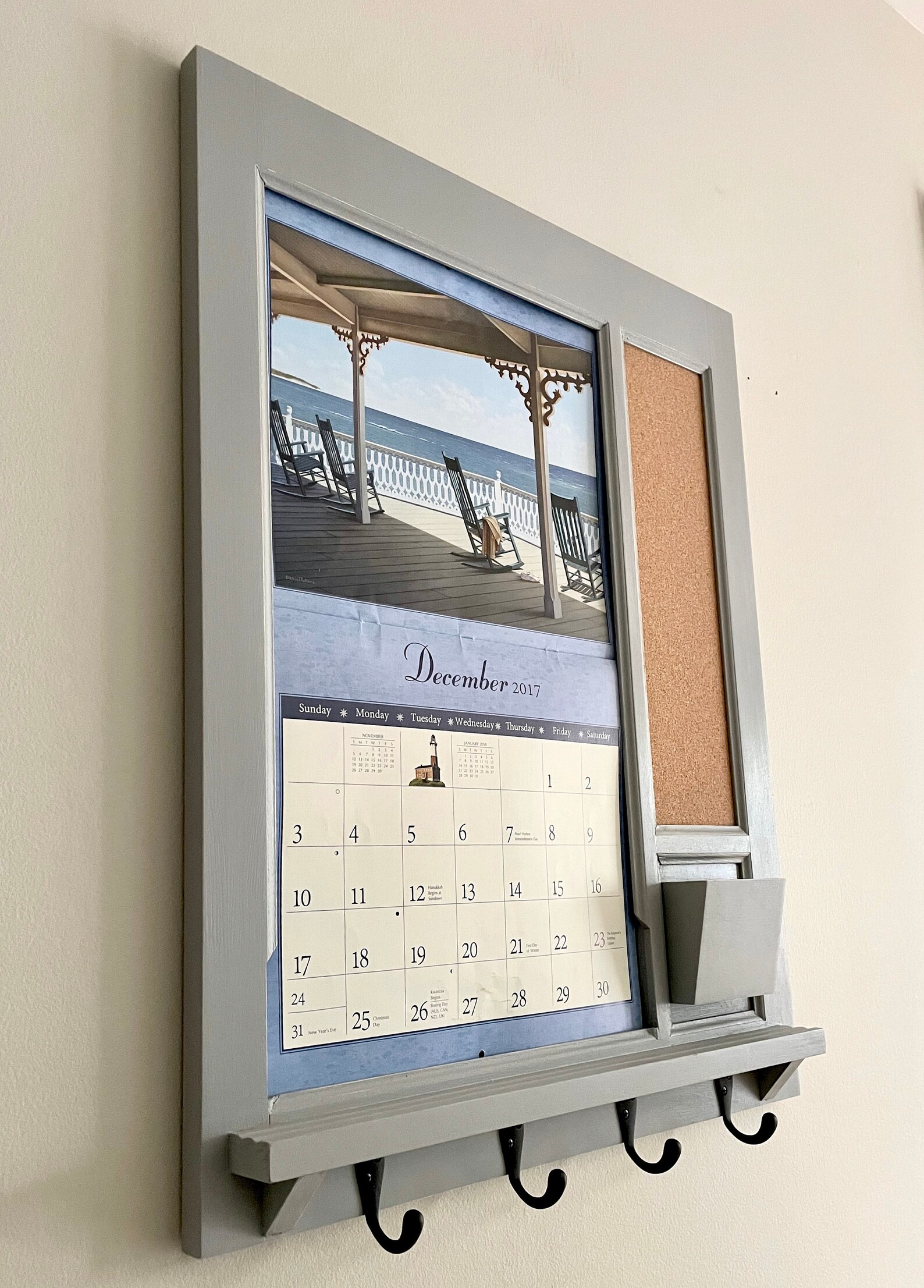 Modern Style LANG Calendar Frame Midsized Front Loading Home Decor ...