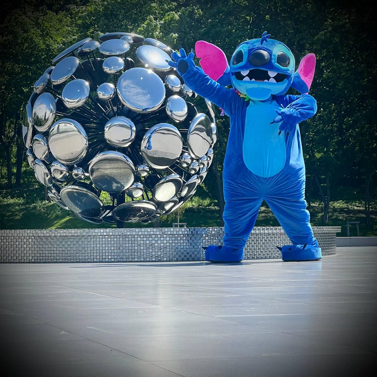Blue Alien Mascot Costume: Plush Full Suit for Kids Parties - Etsy