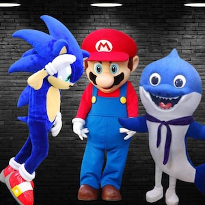 Disfraz de mascota personalizado a tamaño real según tu diseño, hecho a mano, de peluche, ideal como regalo de cumpleaños, Halloween o Navidad.