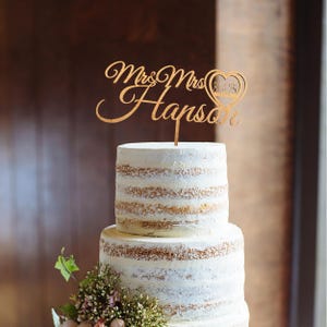 Wedding cake topper Mr Mrs bride groom initials cake topper Custom cake topper for engagement rustic cake topper for anniversary cake decor