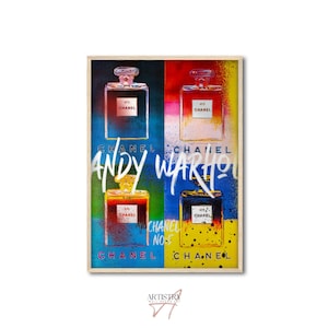 Andy Warhol Wall Art • Pop Art Print • Warhol Poster • Fun Art Print • Contemporary Wall Art • Colorful Wall Decor • Housewarming Gift Idea