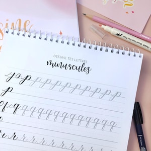 Box de lettering, Kit de Brush lettering, Box créative, Box de Calligraphie Moderne, Kit de Lettrage Créatif, Apprendre la Calligraphie,