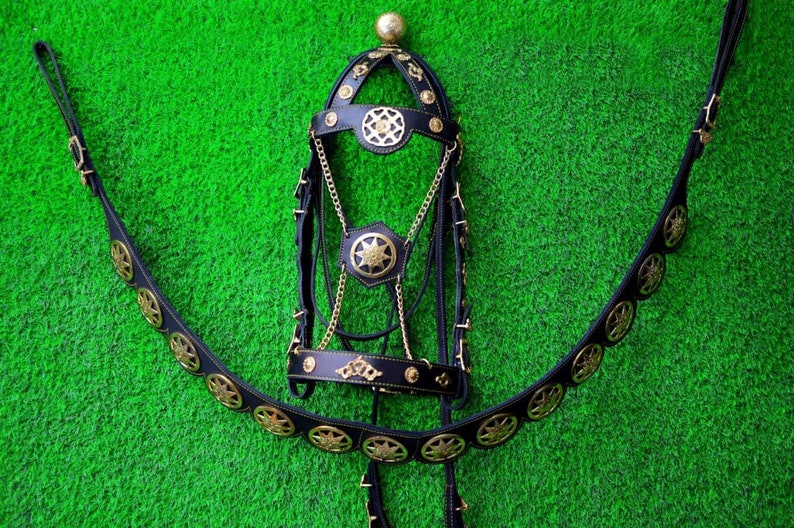 Western Horse Breast Collar Headstall Bridle American Leather