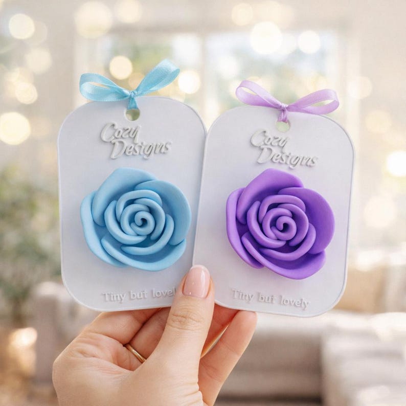 Flower Magnet Set, 3D printed to order in Wentzville MO