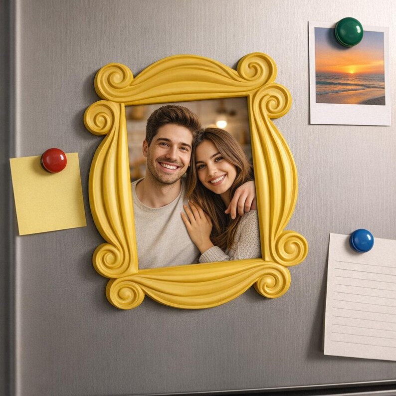 Photo Frame Magnet, 3D printed to order in Wentzville MO