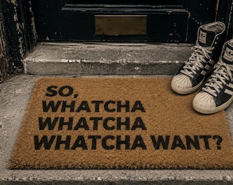 What'cha Want Door Mat