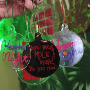 Silent Hill Acrylic Christmas Decorations