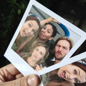 The Last Of Us _ Troy , Ashley, Marle and  Annie Photo/Polaroid photo