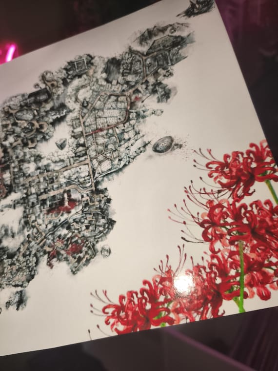 Silent Hill F Ebisugaoka Map Print - Etsy