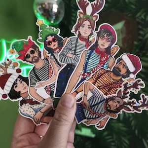 Clair Obscur Expedition 33 Christmas Stickers