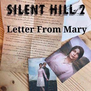 Silent Hill 2, Carta de Mary. Carta completa a James. (Carta de Mary)
