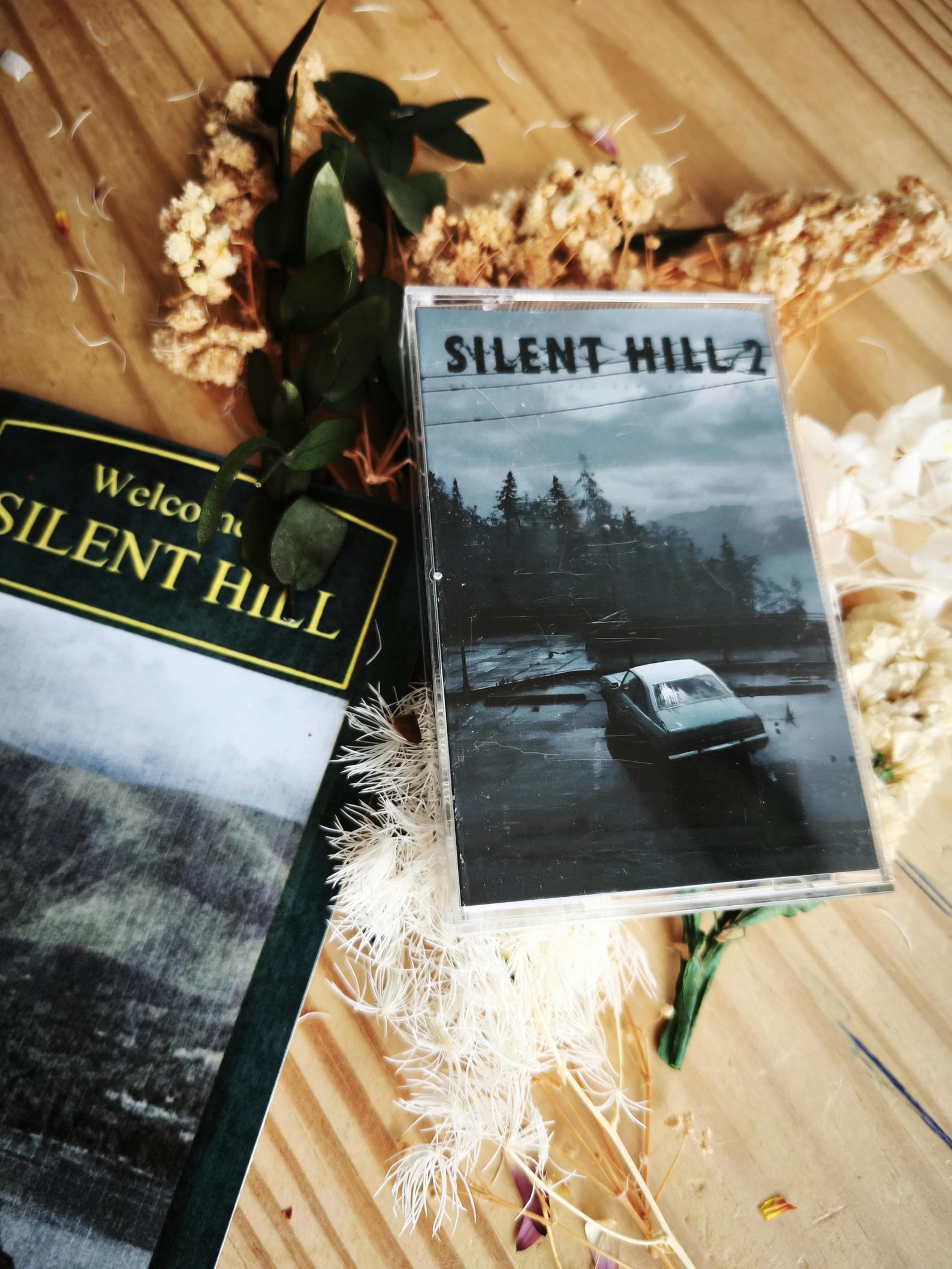 Silent Hill 2 OST Custom Cassette tape.