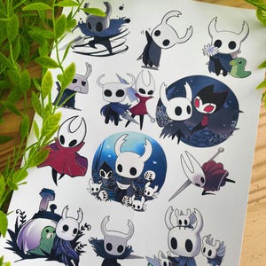 Hollow Knight Stickers - Laptop Decal Stickers