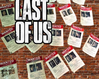 Wanted Posters _ The Last Of Us Wanted Poster