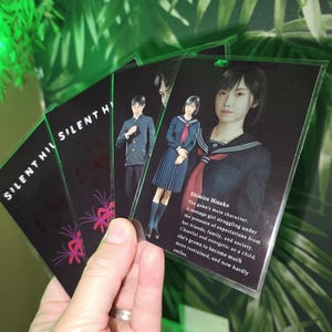 Silent Hill F Character Bio Collectable Cards