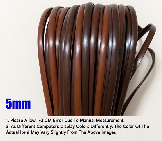 10 Metres PE Synthetic Rattan Weaving Material | Plastic Cane for Basket Weaving & Repairs