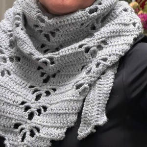 handmade crochet scarf