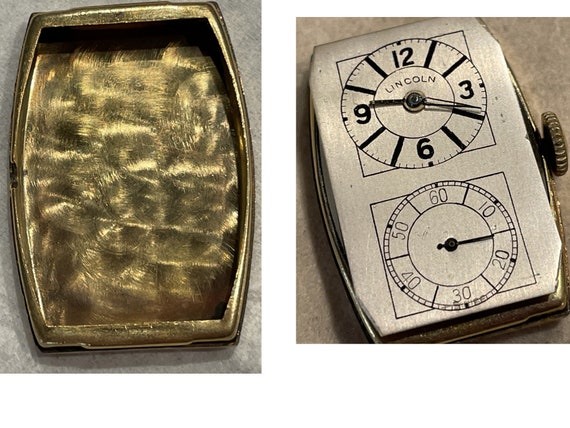 Vintage Doctor's Wrist Watch. Art Deco Double Dia… - image 8