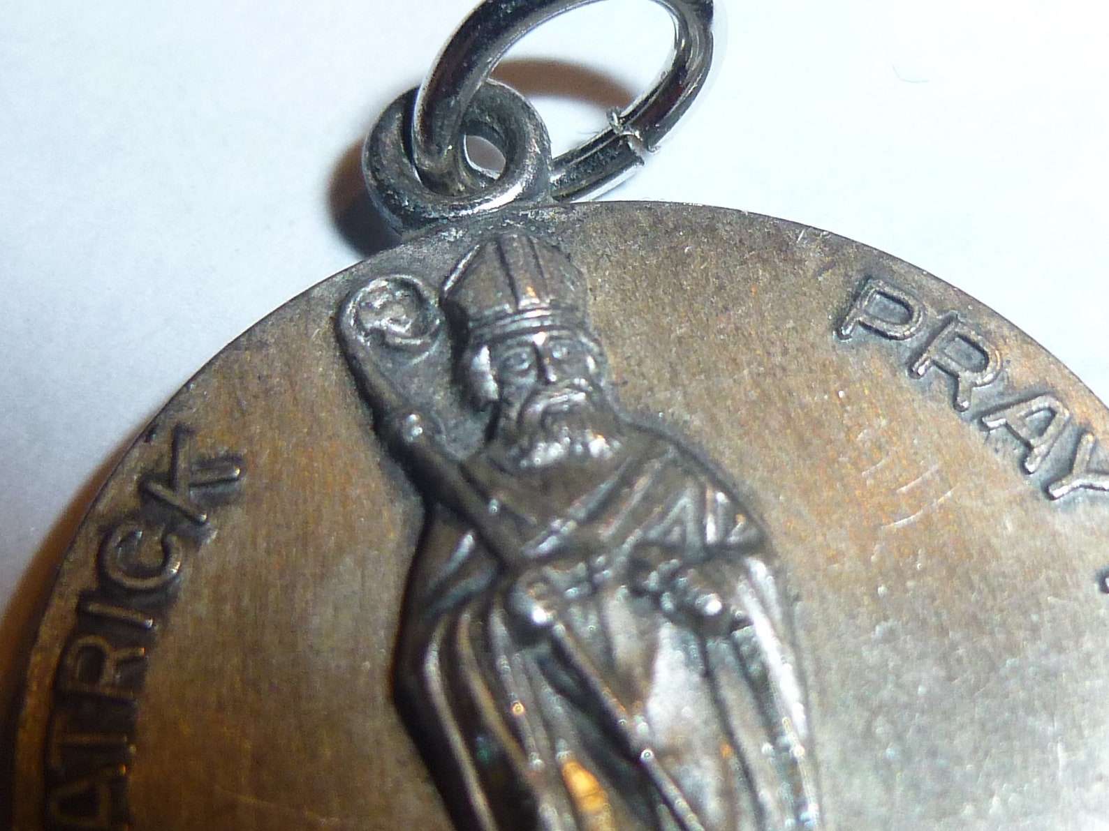 st patrick medal 2 day shipping