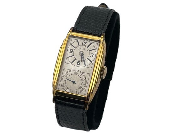 Vintage Doctor's Wrist Watch. Art Deco Double Dia… - image 2
