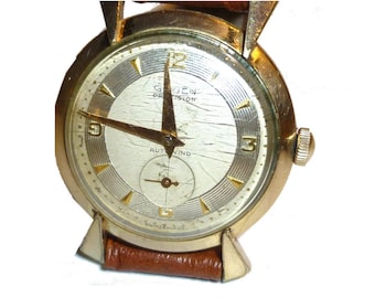 1950s Gruen Precision Autowind Watch, Bumper Movement, RPM Dial