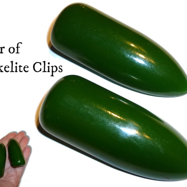 Green Shoe Clips Etsy