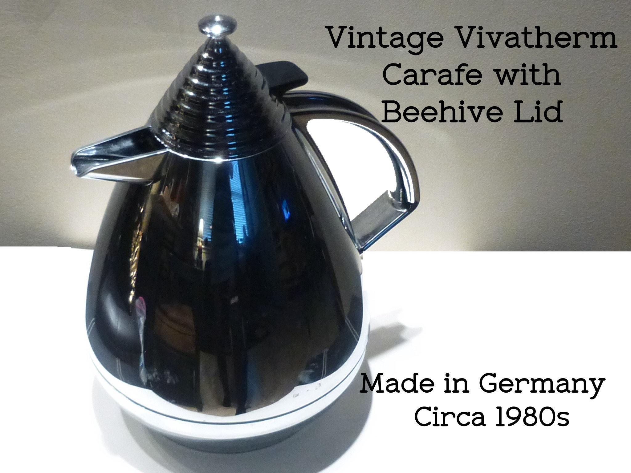 1930s Villa-Ware Beehive アルミ キャニスター 1930s Villa-Ware Beehive アルミ キャニスター 1930s Villa-Ware