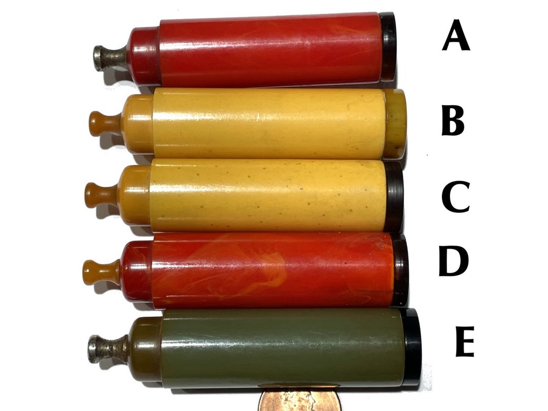 Vintage Bakelite Powder Dispenser, 1940s Vanity Collectible, You Choose ...