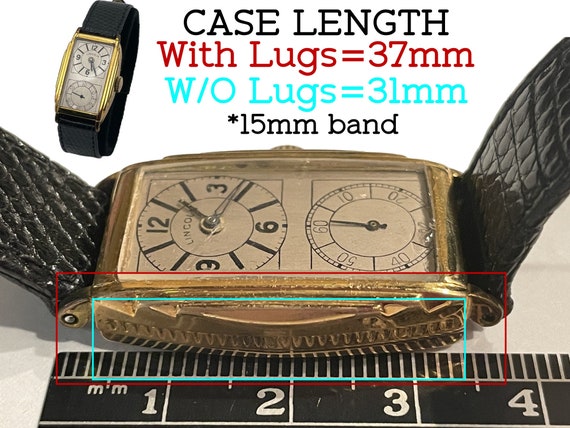 Vintage Doctor's Wrist Watch. Art Deco Double Dia… - image 4