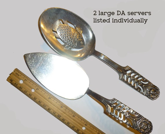 Vintage David Andersen Sterling Silver Fish Server, Scandinavian