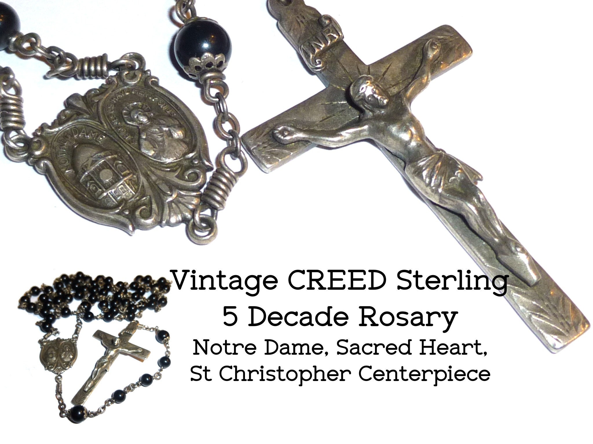 Creed sterling hotsell silver rosary