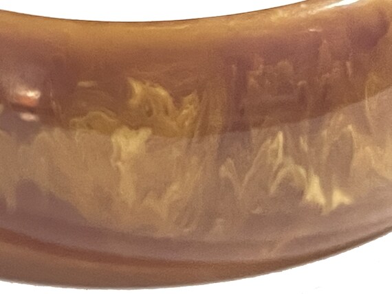 Bakelite Bangle in an Unusual Color. Dusty Grayis… - image 2