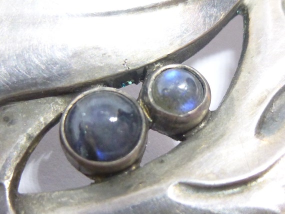 Antique Georg Jensen Vintage Brooch. Sterling Silver Dove Design