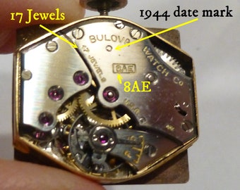 Bulova top 17 jewels