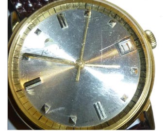 Vintage RIGI Automatic Wristwatch: Swiss Made, Date, Large Face