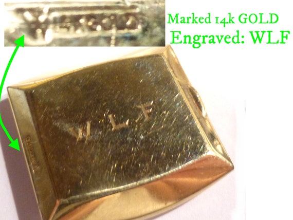 Vintage 14k GOLD Elgin Deluxe Wrist Watch. Fancy … - image 5