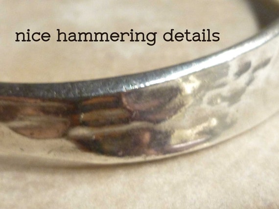 HATTIE CARNEGIE Modernist Bangle. Sterling Plated… - image 6