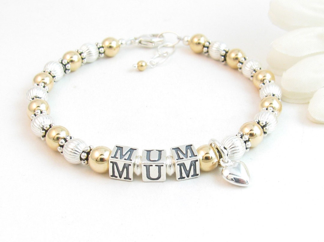 Kivosliviz Nonna - Pulsera de regalo para mujer, regalo de Nonna Gofts, Nonna Jewelry Nonna, Acero inoxidable, Acero inoxidable