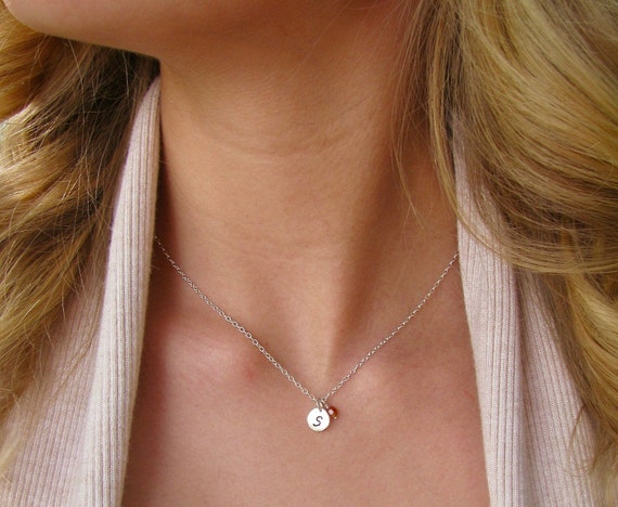 Initial Necklace Mother's Day Small 