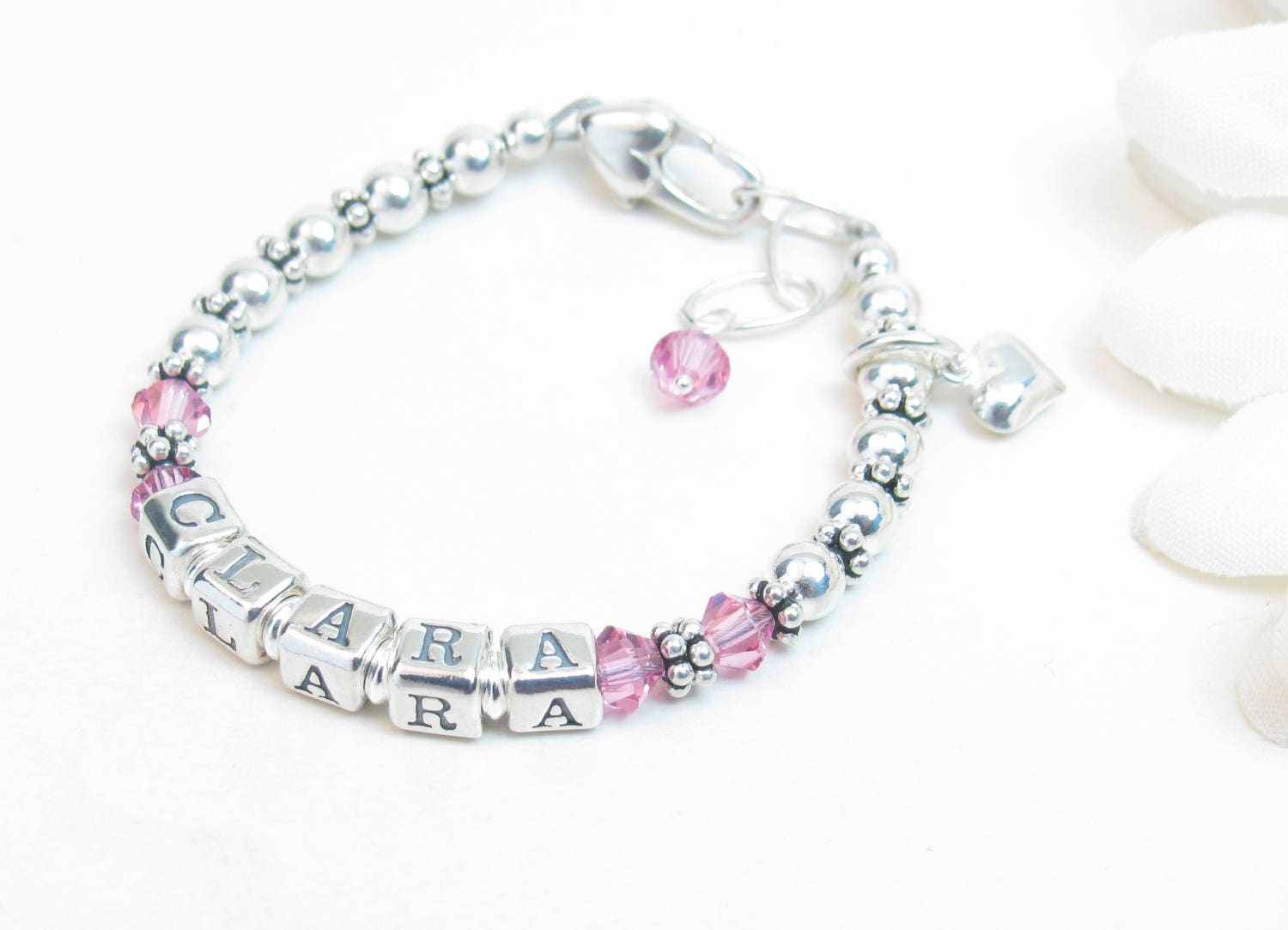 Personalized Bracelet for Newborn Infant Baby Little Girl